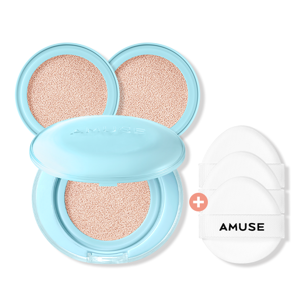 Airy Pore Cover Cushion + 2 Refills (5 Options)